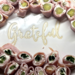 ham cream cheese and onion roll ups